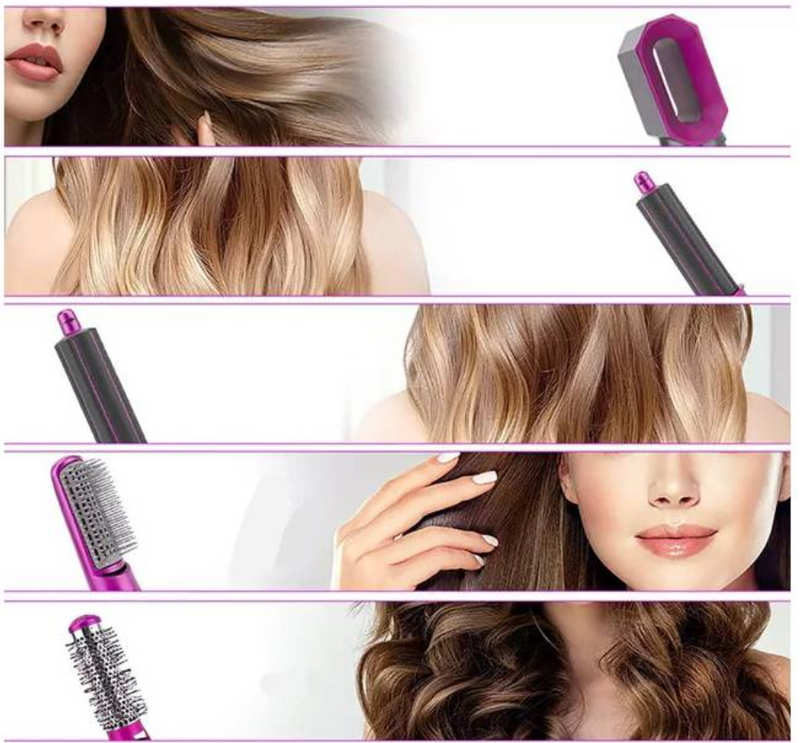 AuroraHair™ - 5-in-1-Trocknerbürste + gratis Mini-Epilierer